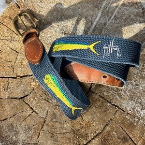 Guy Harvey Mahi Mahi Dolphin Belt